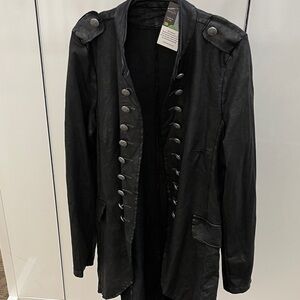 Black Military Style Jacket